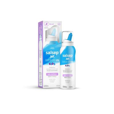 Salsep Jet Kids 9mg/ml 100ml de Solução de Uso Nasal - LIBBS